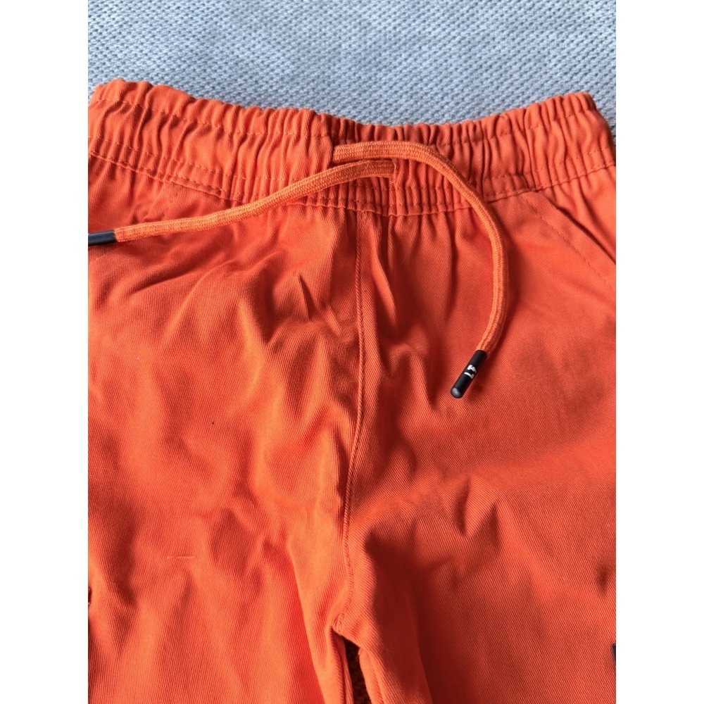 Little Trouble 2T Orange Cargo Joggers NWT Toddler Boys Streetwear Pants - Picture 4 of 5